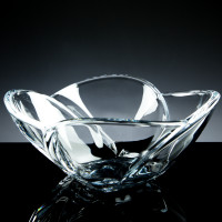 Bohemia Petal 10 inch Fruit Bowl, Single, Satin Boxed