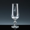 Crystal Gifts 6oz Champagne Flutes Mother Groom, Single, Silver Boxed